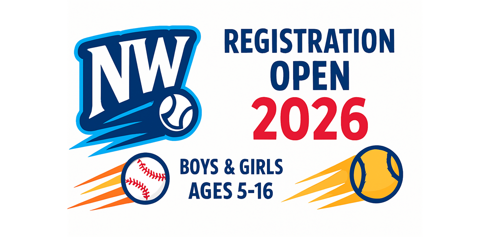2026 Baseball & Softball Registration Open on November 24, 2025