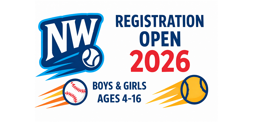 2026 Baseball & Softball Registration Open on November 24, 2025