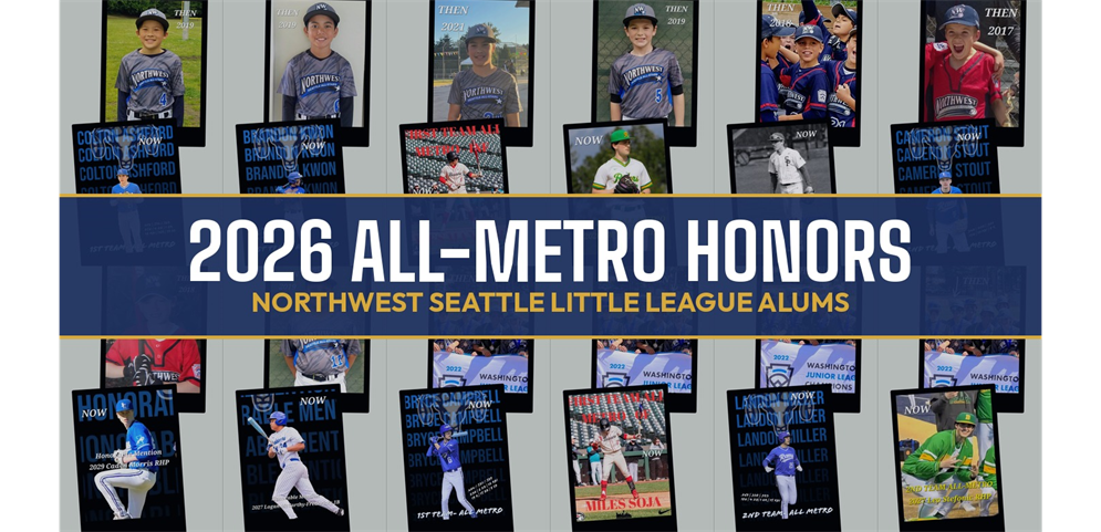 NW Little League Alums Earn 2026 All-Metro Honors