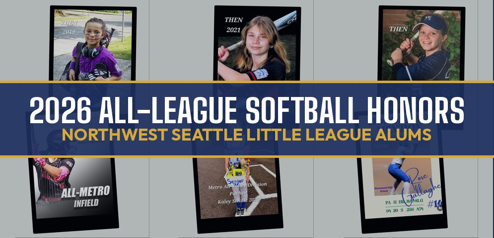 NW Little League Alums Earn All-League Softball Honors